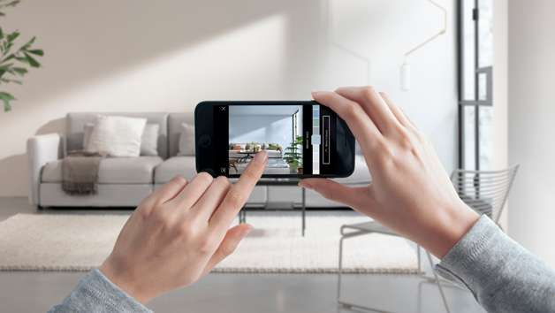 Téléchargez gratuitement l’application rapide Visualizer de Dulux Valentine
